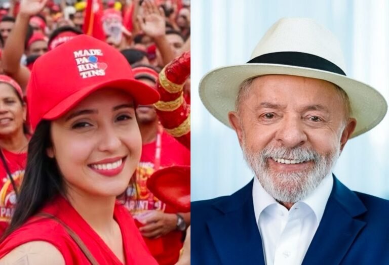 Leia mais sobre o artigo Ao som de “Vermelho”, Hylnara, jurada que marcou o Festival de Parintins, declara voto em Lula